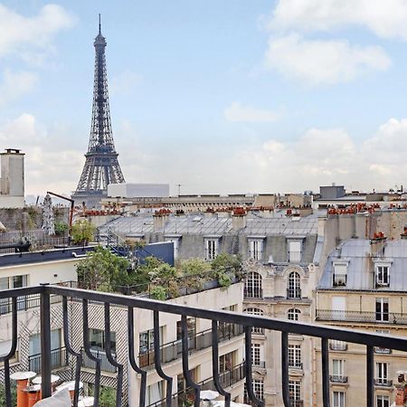 Апартаменты Eiffel Tower View Париж Экстерьер фото