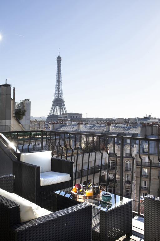 Апартаменты Eiffel Tower View Париж Экстерьер фото