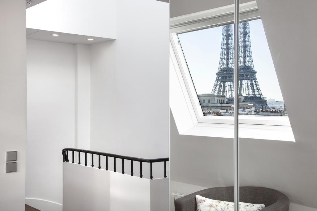 Апартаменты Eiffel Tower View Париж Экстерьер фото